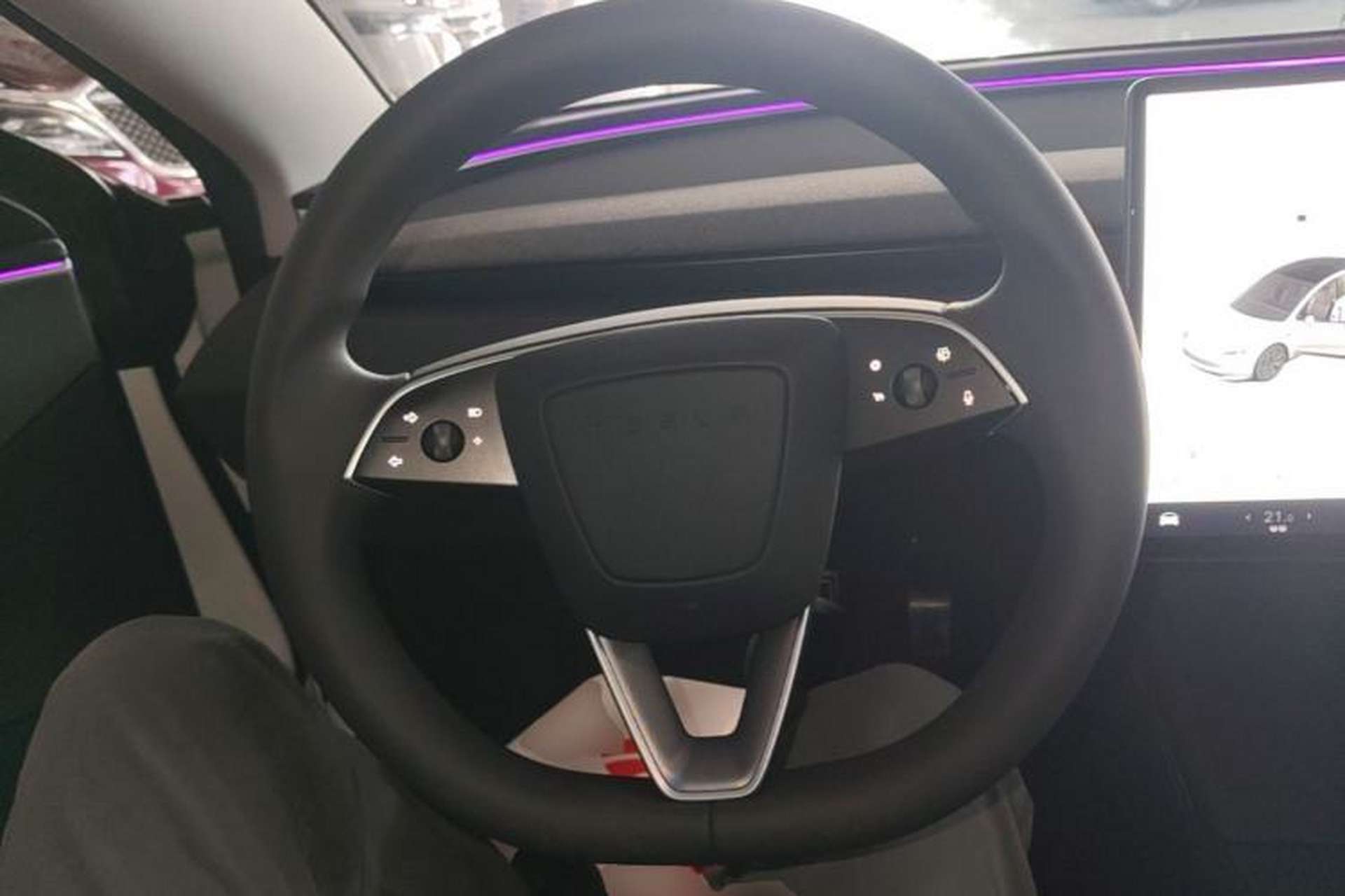 Used Tesla Model 3 2023 Rear-Wheel-Drive Version Steering Wheel