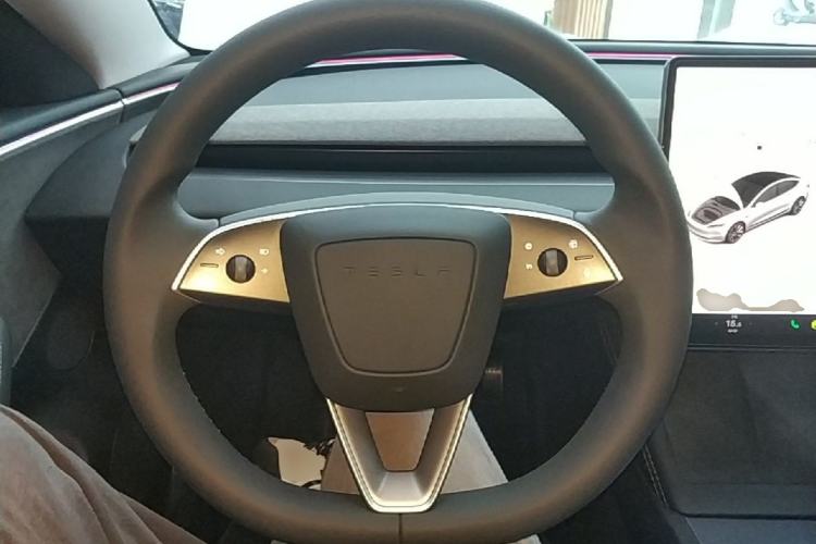 Used Tesla Model 3 2023 Long-Range All-Wheel-Drive Version Steering Wheel