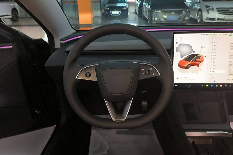 Used Tesla Model 3 2023 Long-Range All-Wheel-Drive Version Steering Wheel