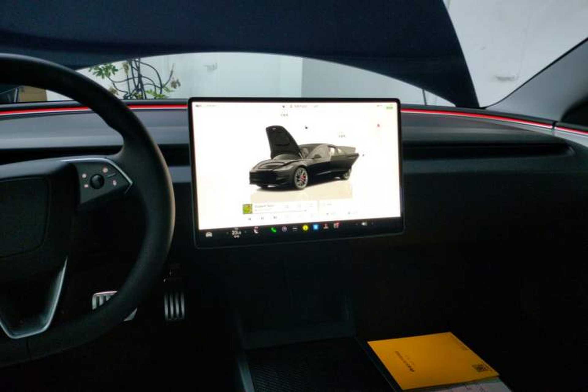 Used Tesla Model 3 2024 High-Performance All-Wheel-Drive Version Audio And AC Panel