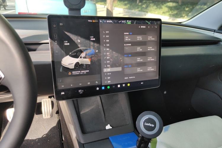 Used Tesla Model 3 2024 High-Performance All-Wheel-Drive Version Audio And AC Panel