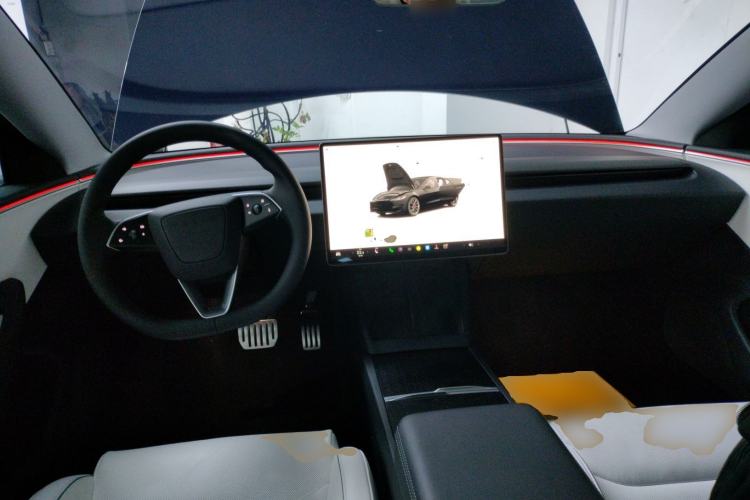 Used Tesla Model 3 2024 High-Performance All-Wheel-Drive Version Center Console