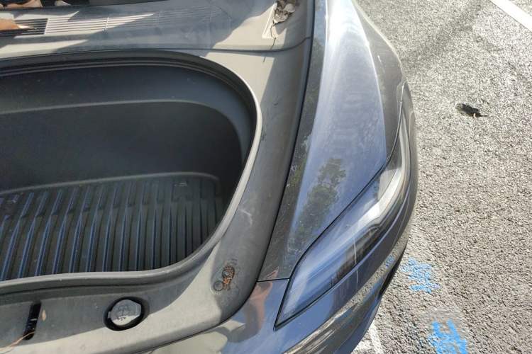 Used Tesla Model 3 2024 High-Performance All-Wheel-Drive Version Engine Bay Left