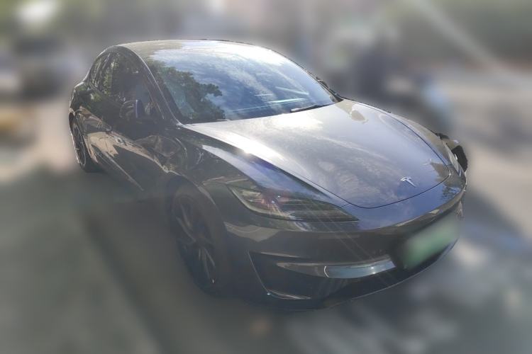 Used Tesla Model 3 2024 High-Performance All-Wheel-Drive Version Front Right 45 Deg