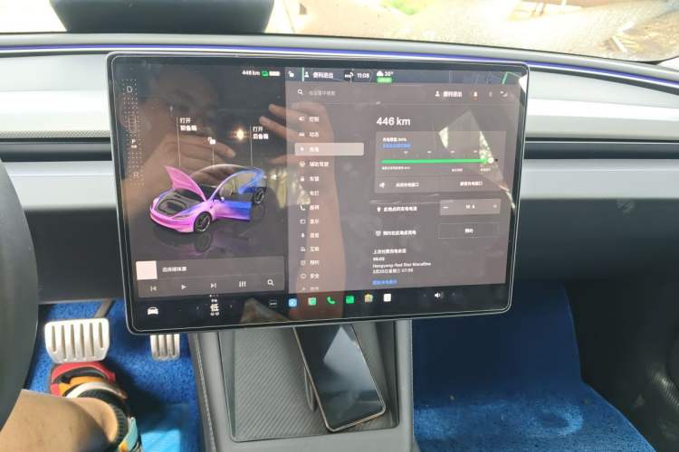 Used Tesla Model 3 2024 High-Performance All-Wheel-Drive Version Audio And AC Panel