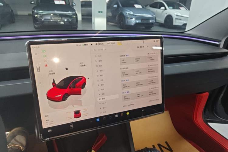 Used Tesla Model 3 2024 High-Performance All-Wheel-Drive Version Audio And AC Panel