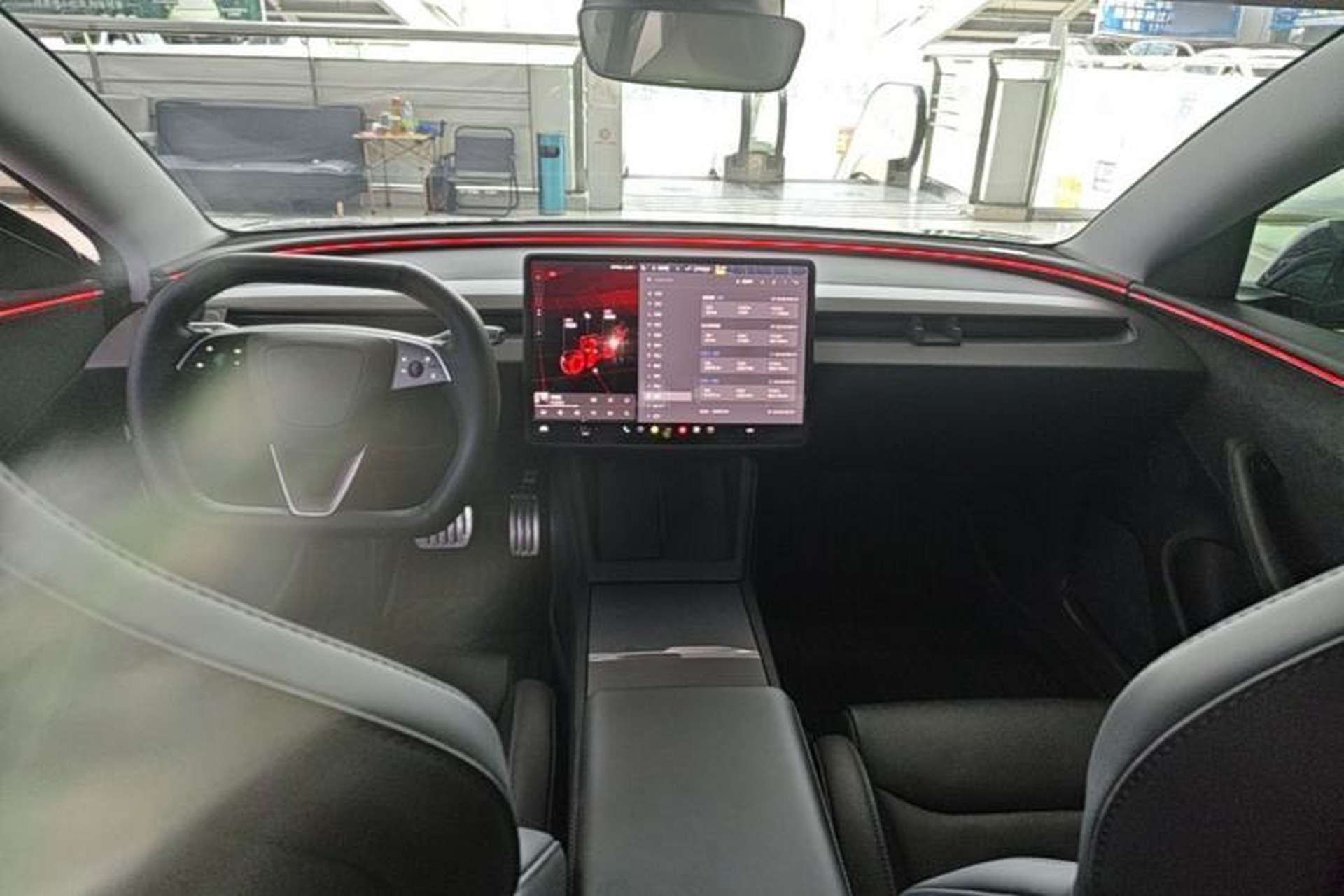 Used Tesla Model 3 2024 High-Performance All-Wheel-Drive Version Center Console