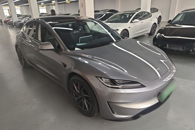 Used Tesla Model 3 2024 High-Performance All-Wheel-Drive Version Front Right 45 Deg