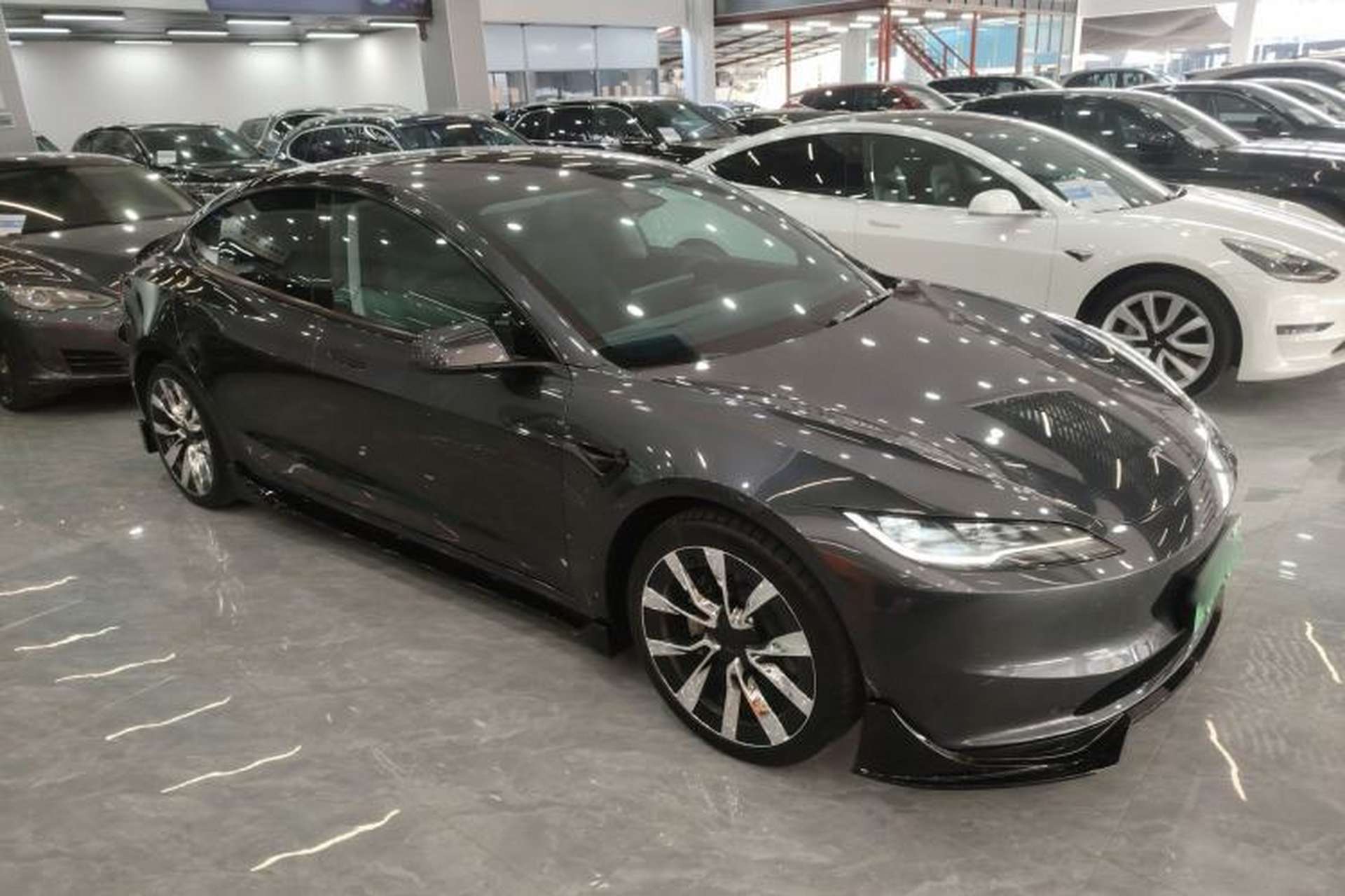 Used Tesla Model 3 2024 High-Performance All-Wheel-Drive Version Front Right 45 Deg
