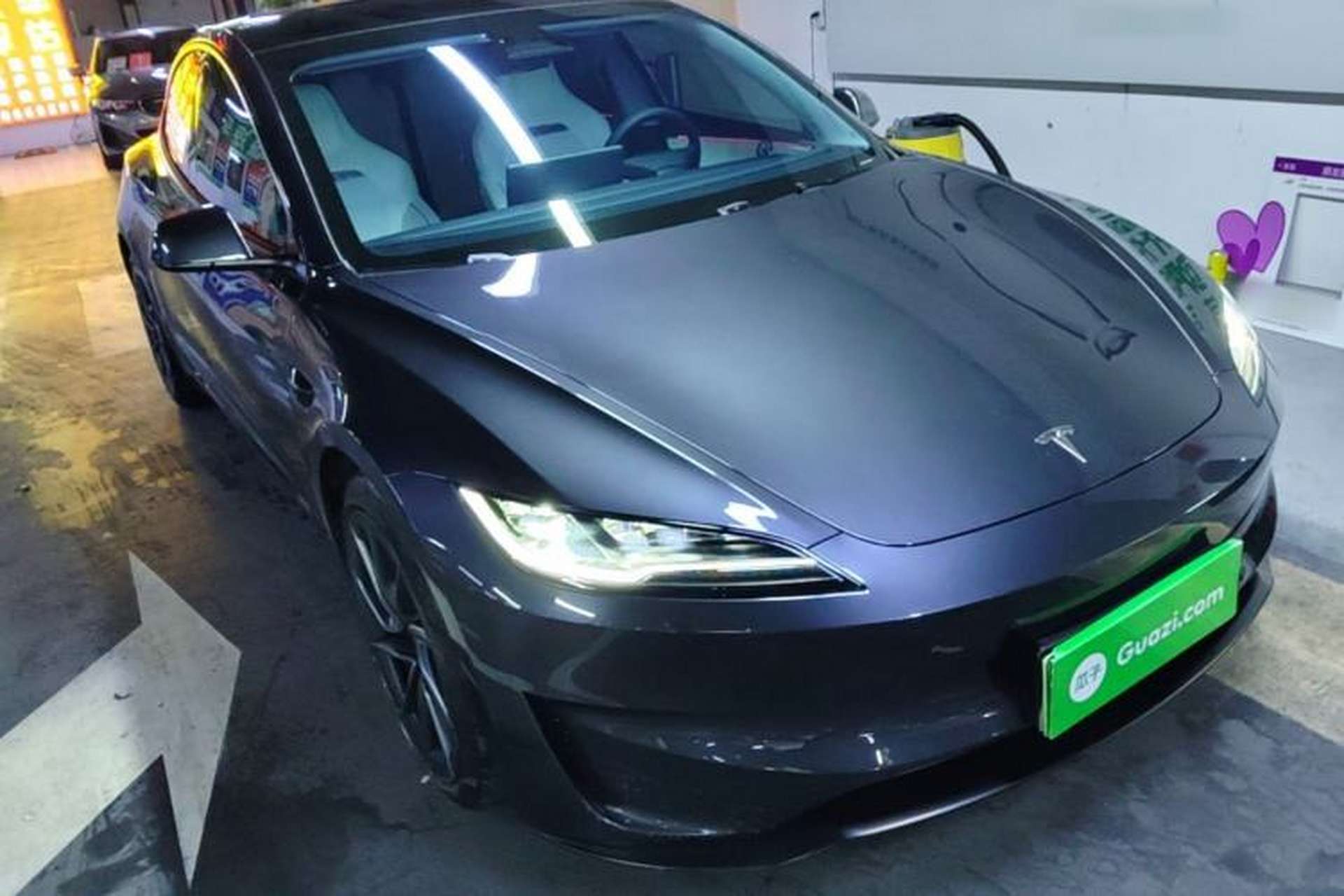 Used Tesla Model 3 2024 High-Performance All-Wheel-Drive Version Front Right 45 Deg