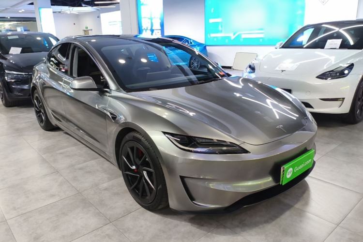 Used Tesla Model 3 2024 High-Performance All-Wheel-Drive Version Front Right 45 Deg