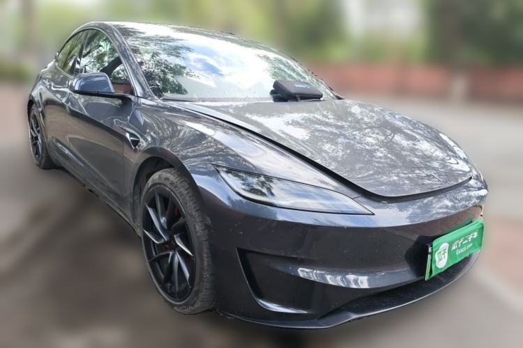 Used Tesla Model 3 2024 High-Performance All-Wheel-Drive Version Front Right 45 Deg