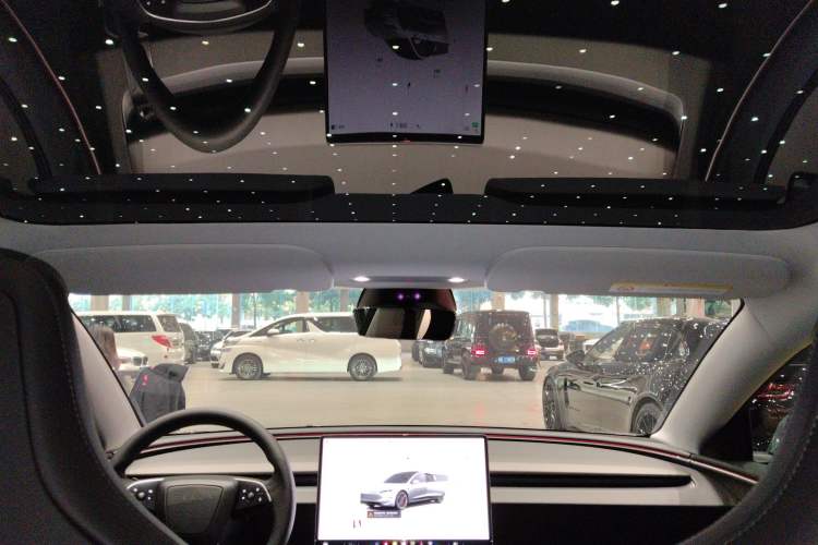 Used Tesla Model 3 2024 High-Performance All-Wheel-Drive Version Headliner