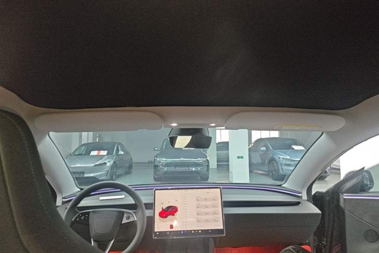 Used Tesla Model 3 2024 High-Performance All-Wheel-Drive Version Headliner