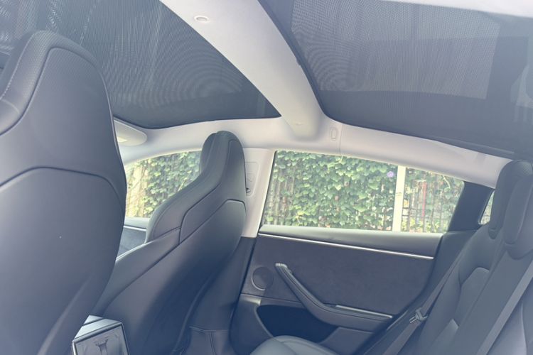 Used Tesla Model 3 2024 High-Performance All-Wheel-Drive Version Headliner