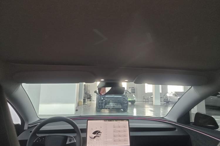 Used Tesla Model 3 2024 High-Performance All-Wheel-Drive Version Headliner