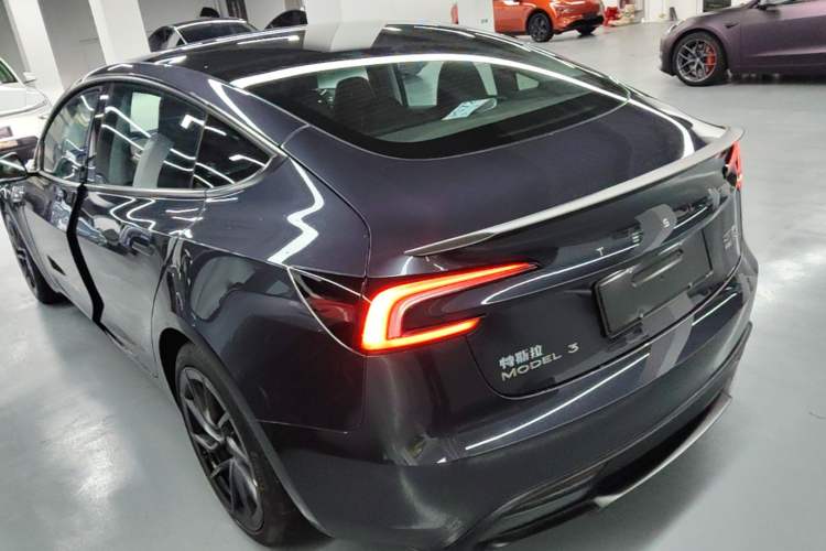 Used Tesla Model 3 2024 High-Performance All-Wheel-Drive Version Rear Left 45 Deg