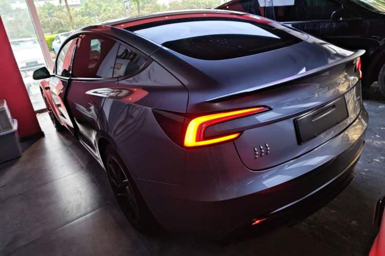 Used Tesla Model 3 2024 High-Performance All-Wheel-Drive Version Rear Left 45 Deg