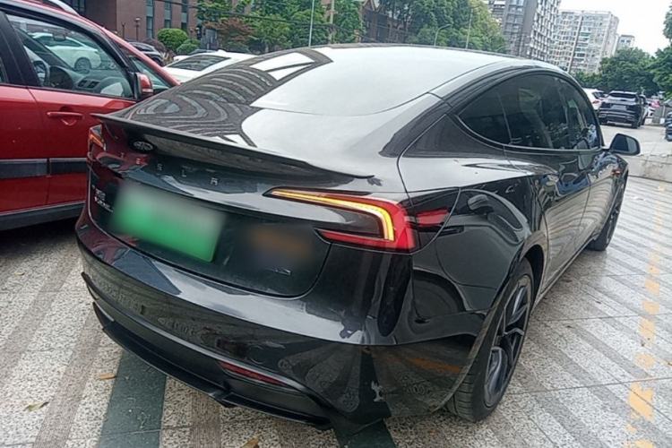 Used Tesla Model 3 2024 High-Performance All-Wheel-Drive Version Rear Right 45 Deg