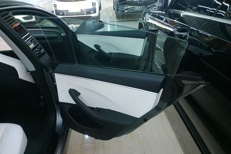 Used Tesla Model 3 2024 High-Performance All-Wheel-Drive Version Right Rear Door Interior