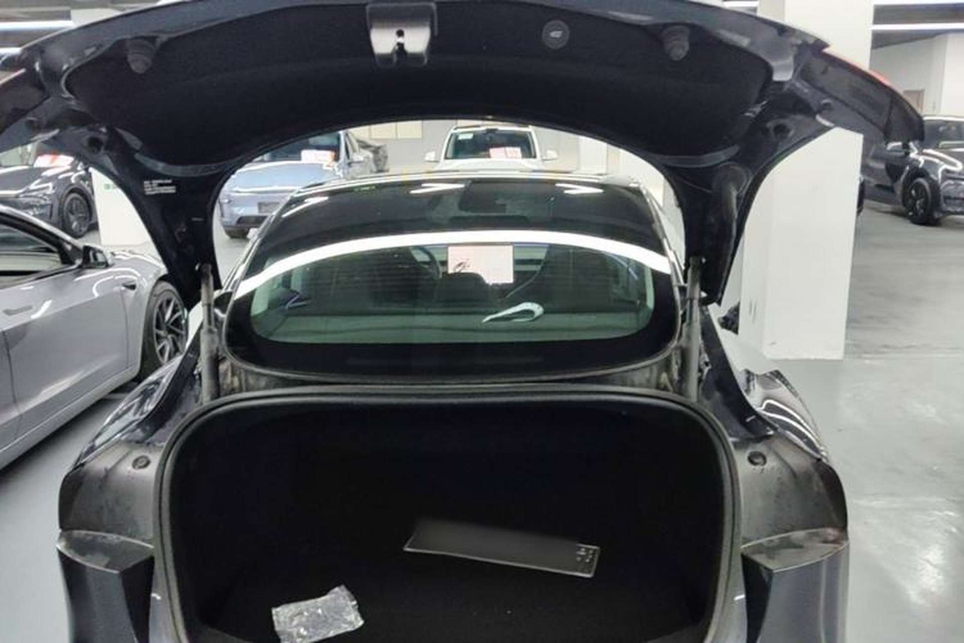 Used Tesla Model 3 2024 High-Performance All-Wheel-Drive Version Trunk