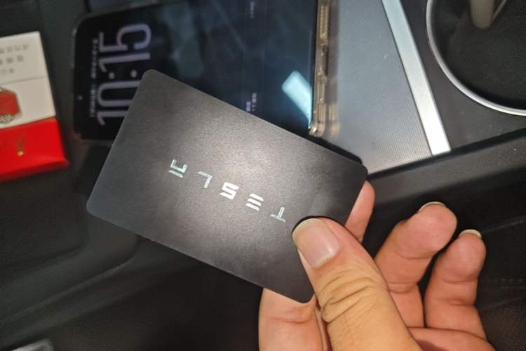 Used Tesla Model 3 2024 High-Performance All-Wheel-Drive Version Vehicle Key