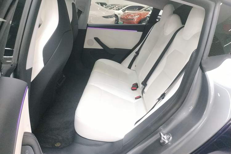 Used Tesla Model 3 2024 High-Performance All-Wheel-Drive Version Left Rear Seat