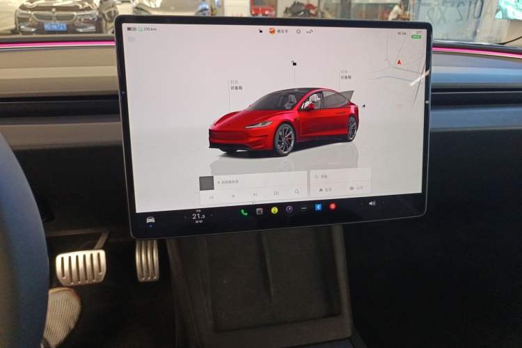 Used Tesla Model 3 2024 High-Performance All-Wheel-Drive Version Audio And AC Panel