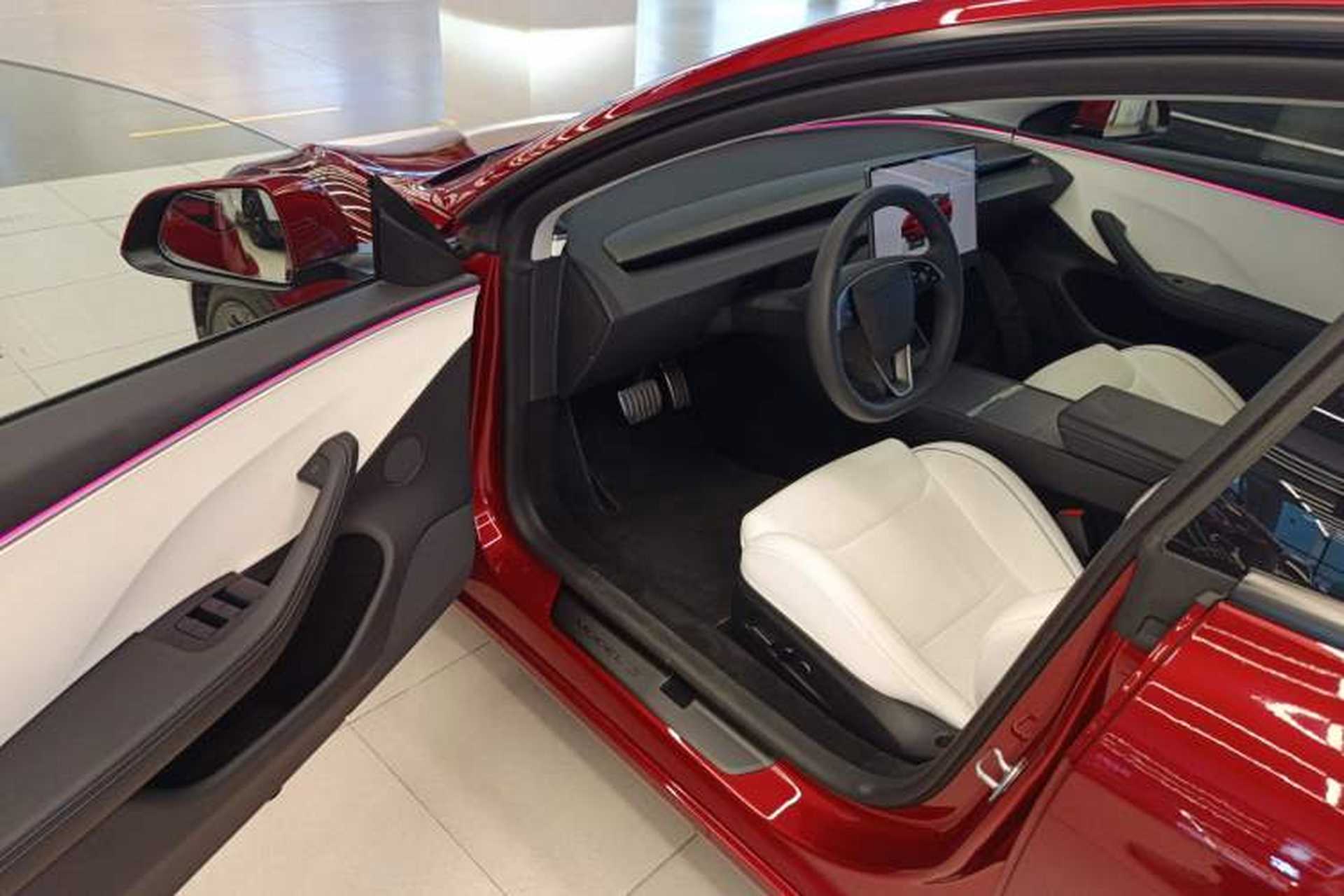 Used Tesla Model 3 2024 High-Performance All-Wheel-Drive Version Driver Seat