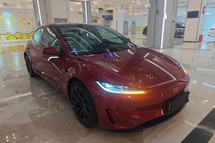 Used Tesla Model 3 2024 High-Performance All-Wheel-Drive Version Front Right 45 Deg