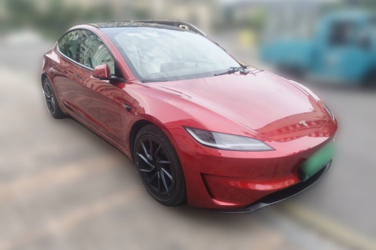 Used Tesla Model 3 2024 High-Performance All-Wheel-Drive Version Front Right 45 Deg