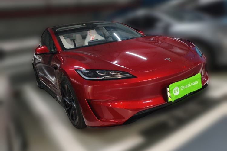Used Tesla Model 3 2024 High-Performance All-Wheel-Drive Version Front Right 45 Deg