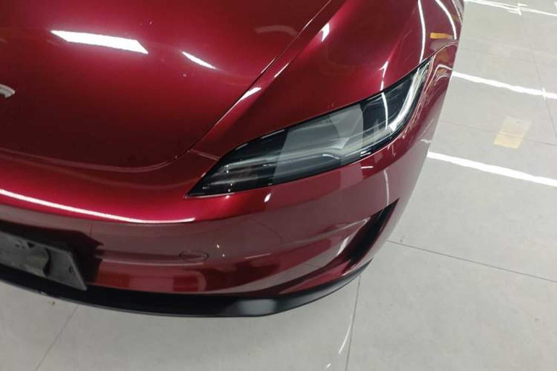 Used Tesla Model 3 2024 High-Performance All-Wheel-Drive Version Left Front Headlight