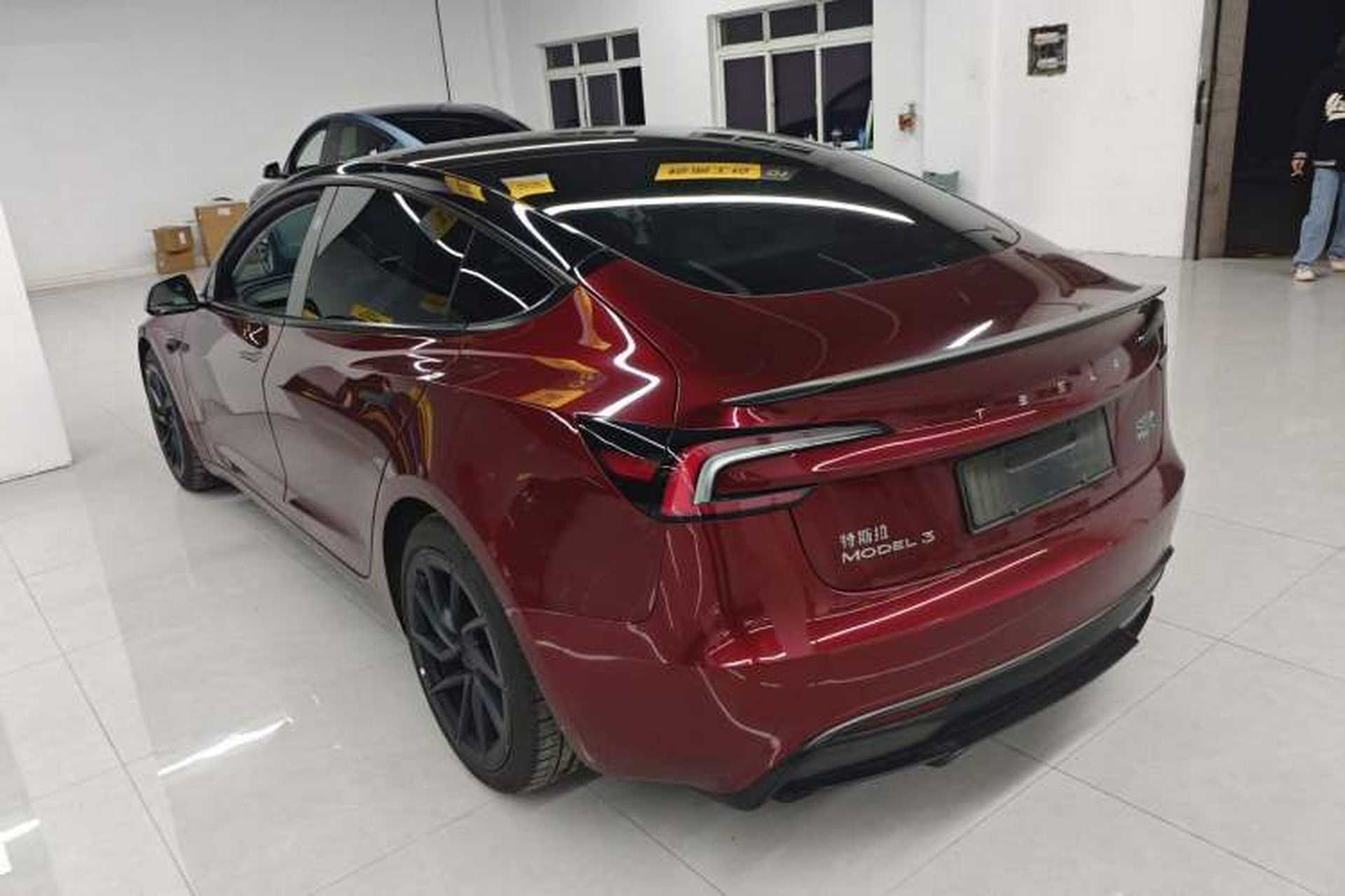 Used Tesla Model 3 2024 High-Performance All-Wheel-Drive Version Rear Left 45 Deg