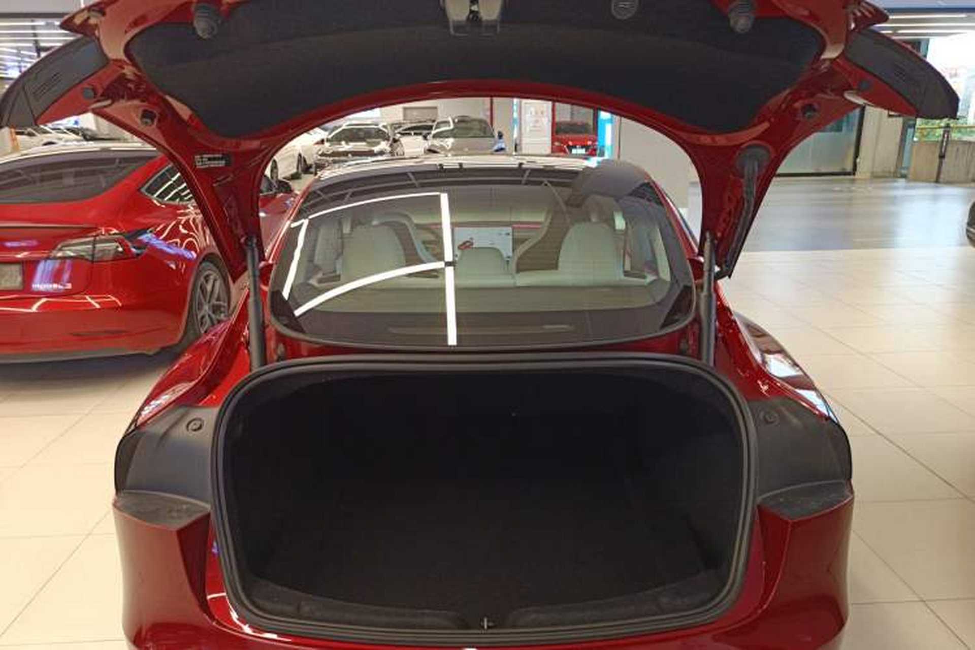 Used Tesla Model 3 2024 High-Performance All-Wheel-Drive Version Trunk