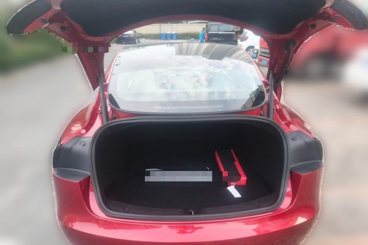Used Tesla Model 3 2024 High-Performance All-Wheel-Drive Version Trunk