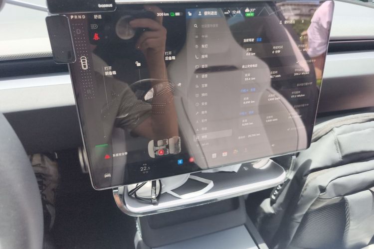 Used Tesla Model 3 2024 High-Performance All-Wheel-Drive Version Audio And AC Panel