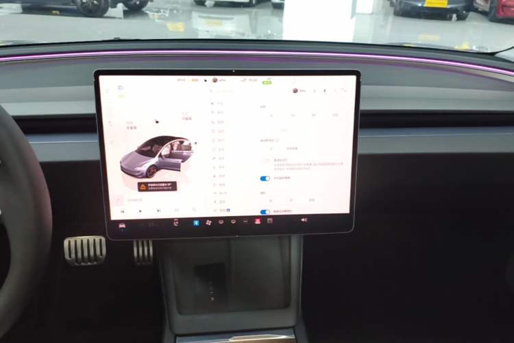 Used Tesla Model 3 2024 High-Performance All-Wheel-Drive Version Audio And AC Panel