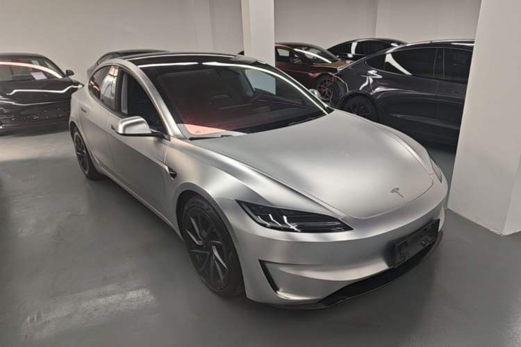 Used Tesla Model 3 2024 High-Performance All-Wheel-Drive Version Front Right 45 Deg