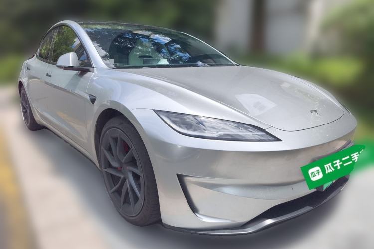 Used Tesla Model 3 2024 High-Performance All-Wheel-Drive Version Front Right 45 Deg