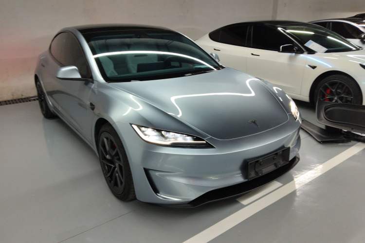 Used Tesla Model 3 2024 High-Performance All-Wheel-Drive Version Front Right 45 Deg