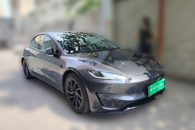 Used Tesla Model 3 2024 High-Performance All-Wheel-Drive Version Front Right 45 Deg
