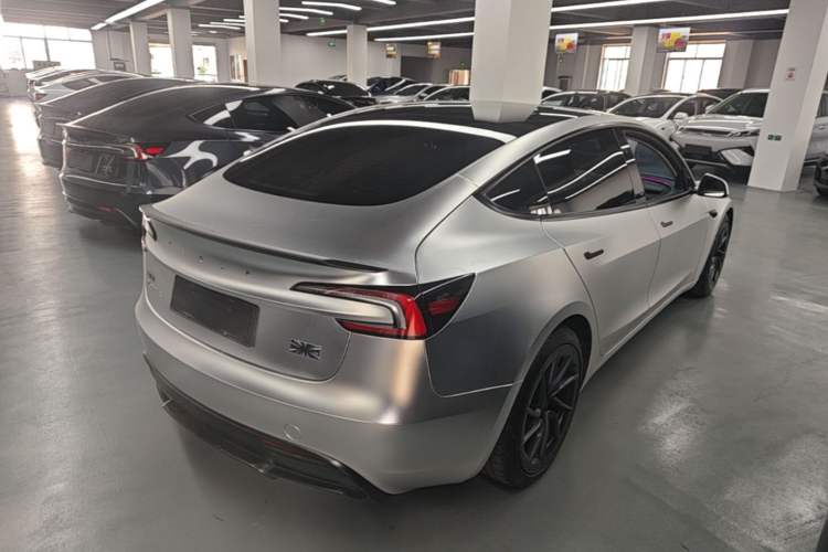 Used Tesla Model 3 2024 High-Performance All-Wheel-Drive Version Rear Right 45 Deg