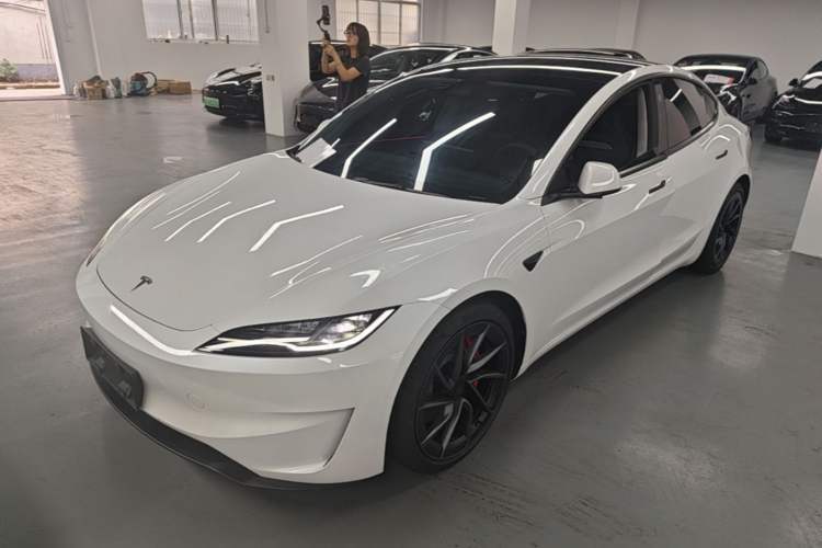 Used Tesla Model 3 2024 High-Performance All-Wheel-Drive Version Guazi used car, China used car export, Used car for sale, Used Tesla cars, Cheapest cars for sale, Electric vehicle, New energy car