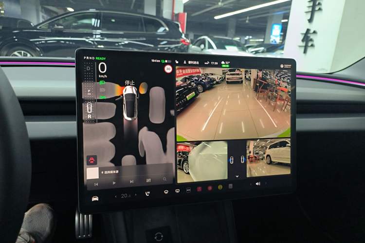 Used Tesla Model 3 2024 High-Performance All-Wheel-Drive Version Audio And AC Panel