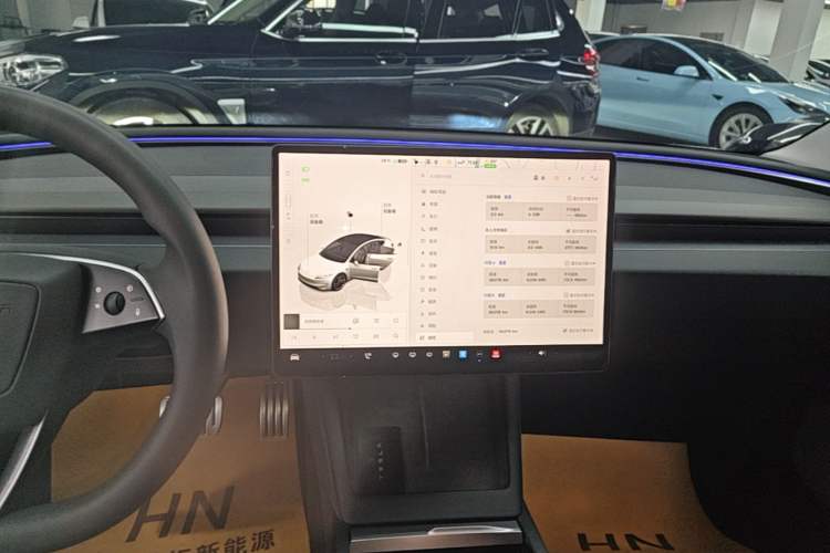 Used Tesla Model 3 2024 High-Performance All-Wheel-Drive Version Audio And AC Panel