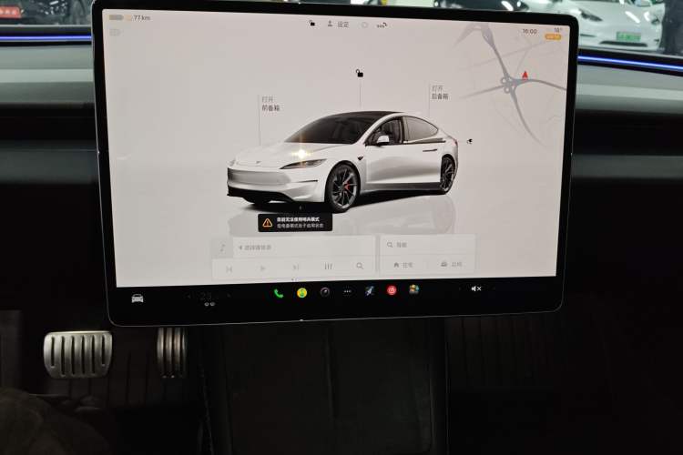 Used Tesla Model 3 2024 High-Performance All-Wheel-Drive Version Audio And AC Panel