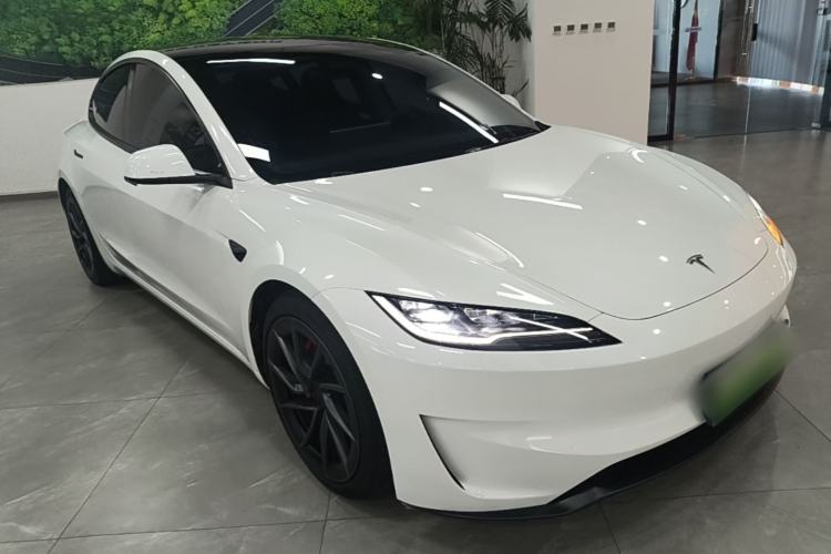 Used Tesla Model 3 2024 High-Performance All-Wheel-Drive Version Front Right 45 Deg