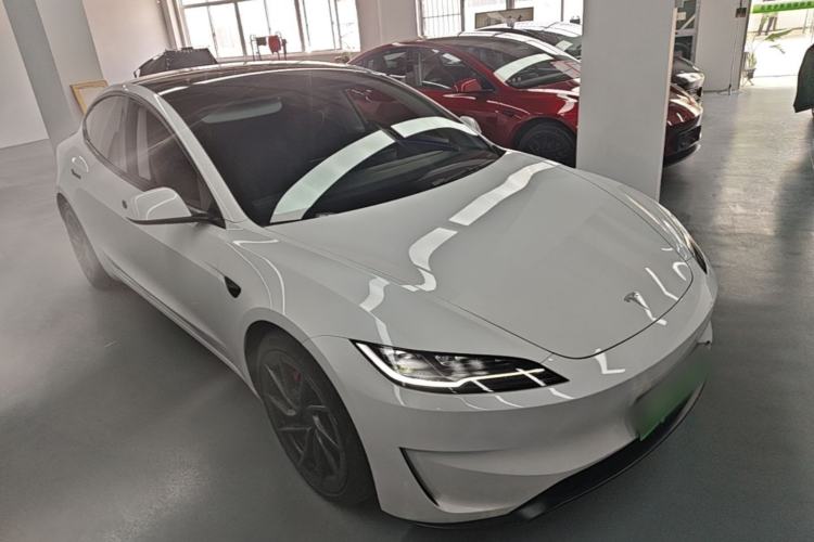 Used Tesla Model 3 2024 High-Performance All-Wheel-Drive Version Front Right 45 Deg