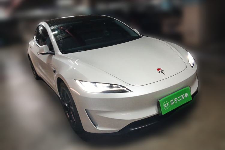 Used Tesla Model 3 2024 High-Performance All-Wheel-Drive Version Front Right 45 Deg